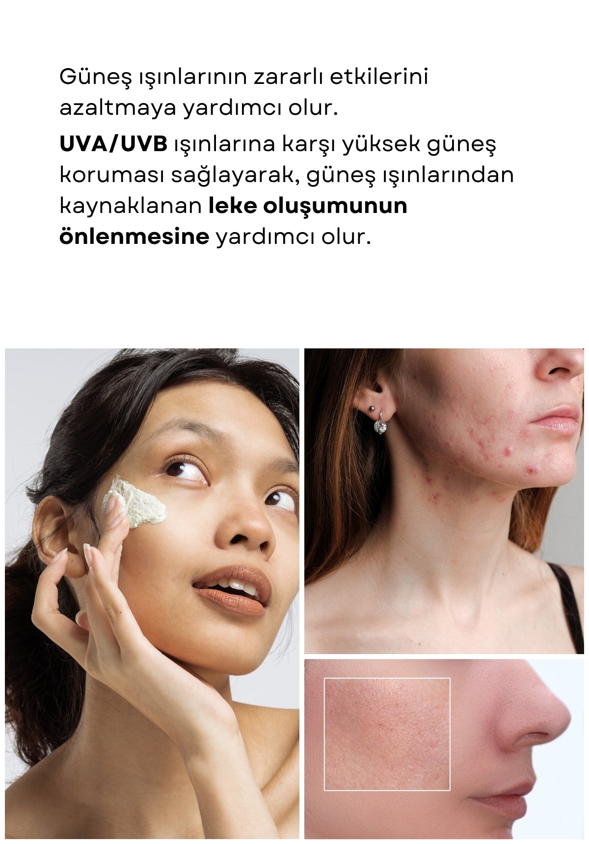 yüzüne bir maske kullanan bir kadın